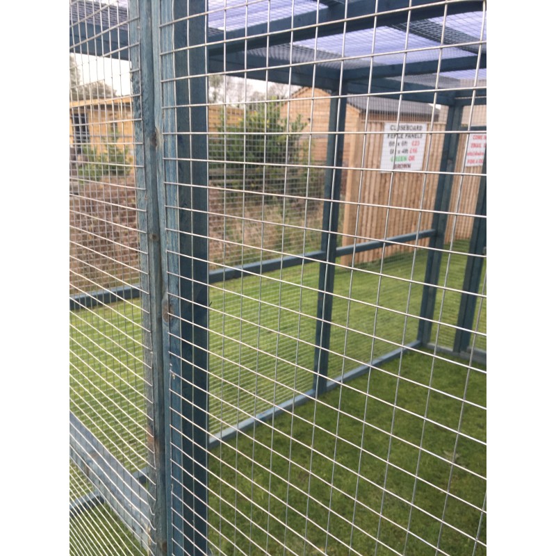 Fence panels for outlet dog run